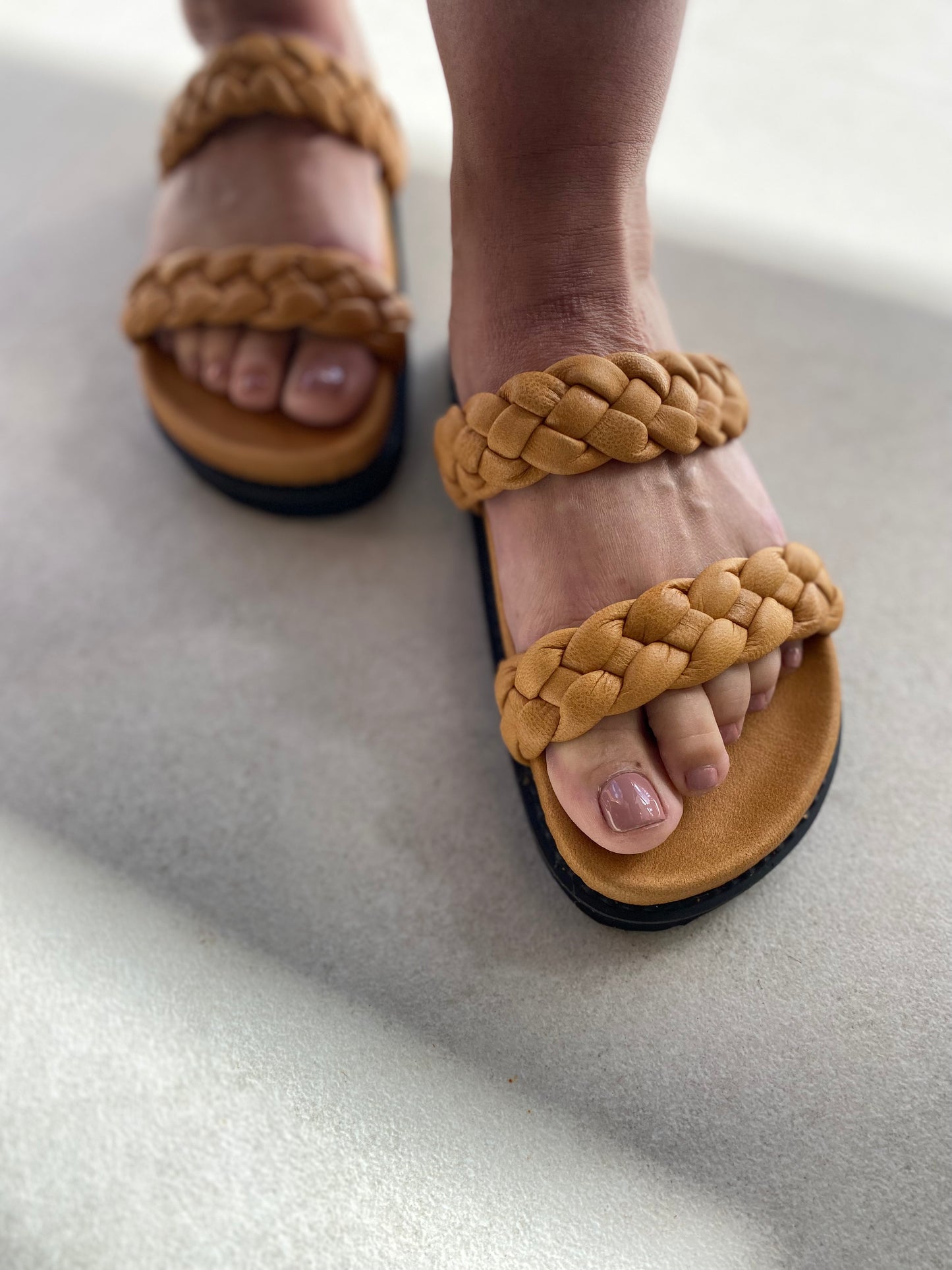 Best woven strap leather sandals for women