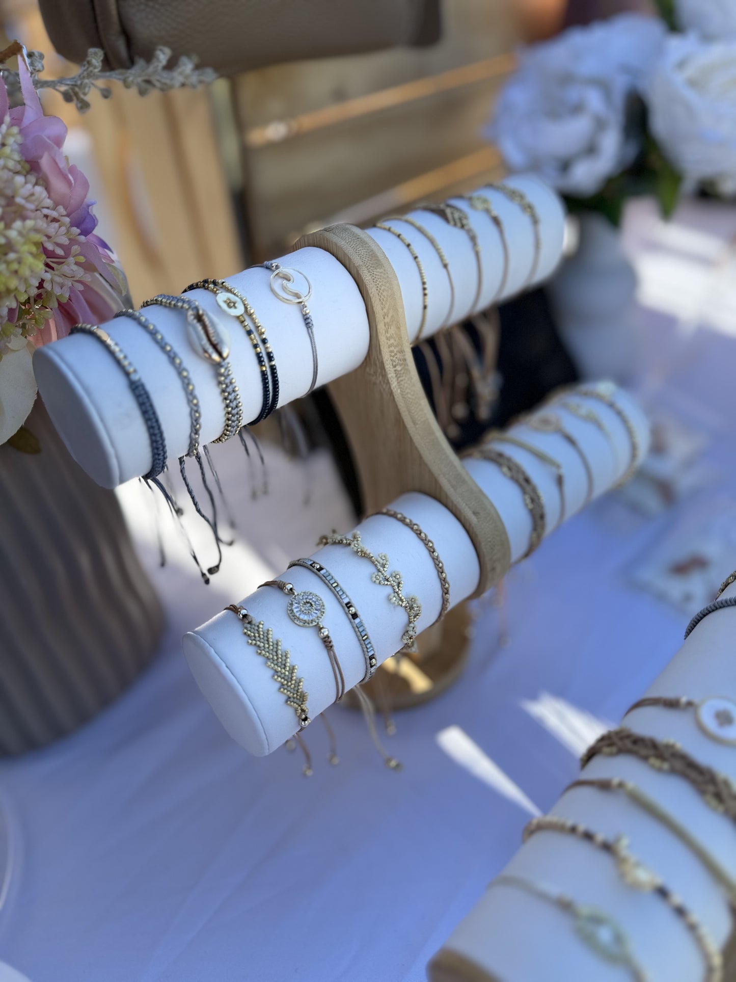 “Honeycombe” Bracelet Stack